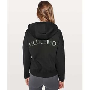 Lululemon Shaped Hooded Zip Up Jacket Expression Logo 6
